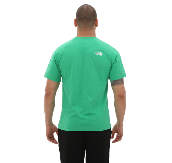 The North Face M S-S Raglan Redbox Tee Erkek T-Shirt Yeşil The North Face M S-S Raglan Redbox Tee Erkek T-Shirt Yeşil