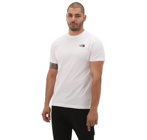 The North Face M S-S Redbox Tee Erkek T-Shirt Beyaz