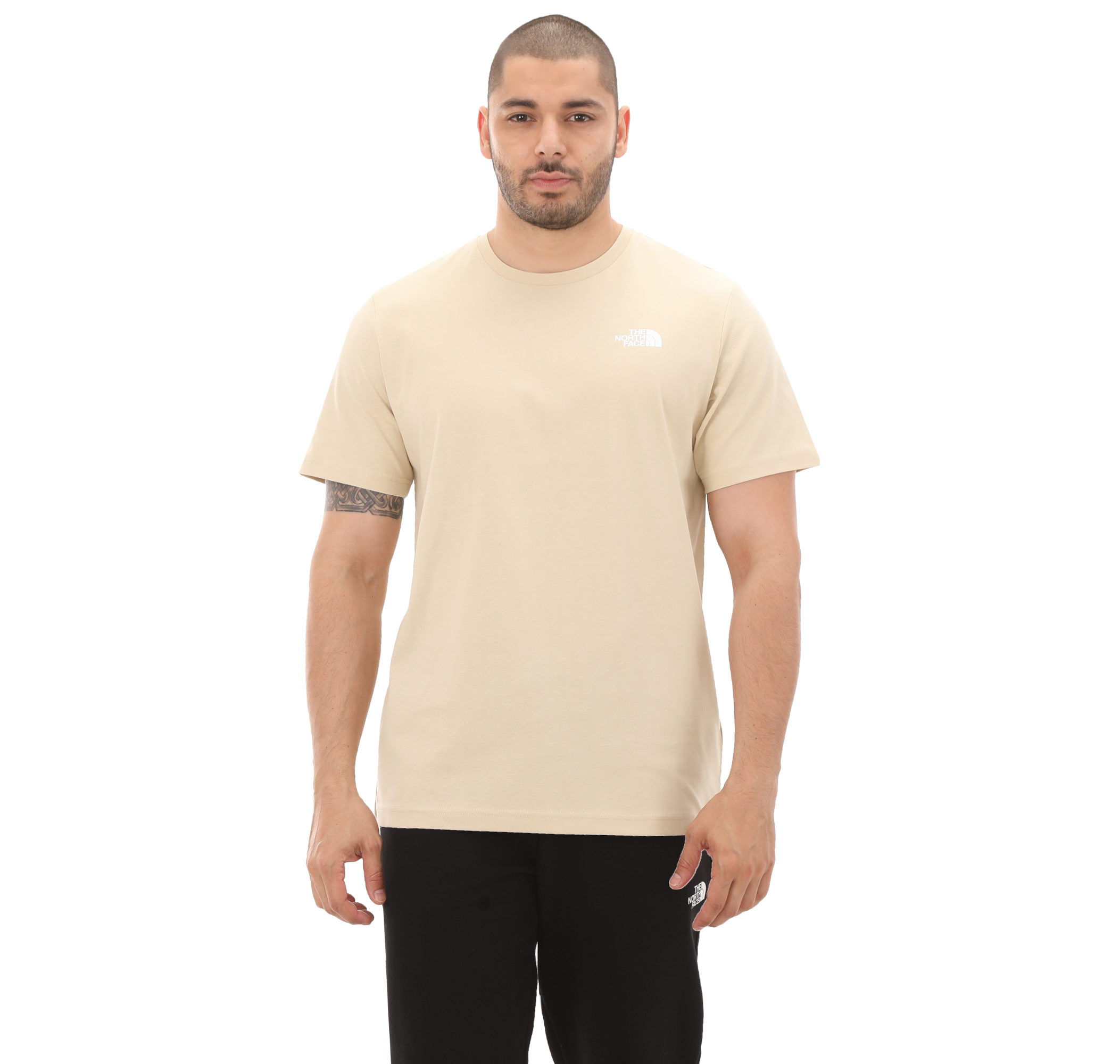 Мужская футболка The North Face M S-S Redbox Tee Krem