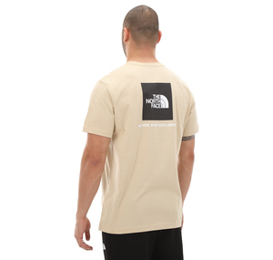 The North Face M S-S Redbox Tee Erkek T-Shirt Krem