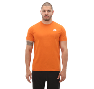 The North Face M S-S Redbox Tee Erkek T-Shirt Turuncu