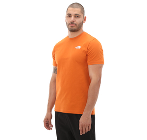 The North Face M S-S Redbox Tee Erkek T-Shirt Turuncu