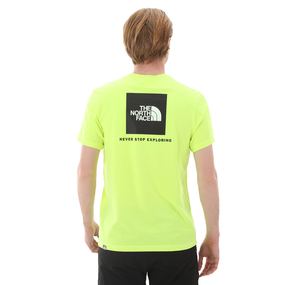 The North Face M S-S Redbox Tee - Eu Erkek T-Shirt Yeşil
