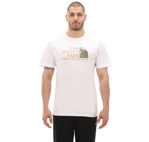 The North Face M S-S Rust 2 Tee Erkek T-Shirt Beyaz
