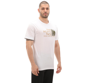 The North Face M S-S Rust 2 Tee Erkek T-Shirt Beyaz