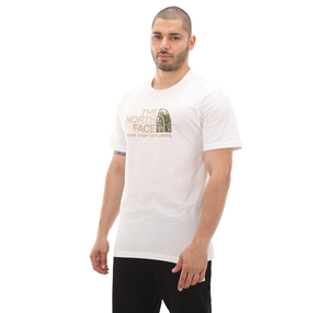 The North Face M S-S Rust 2 Tee Erkek T-Shirt Beyaz