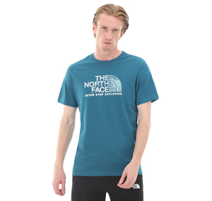 The North Face M S-S Rust 2 Tee Erkek T-Shirt İndigo