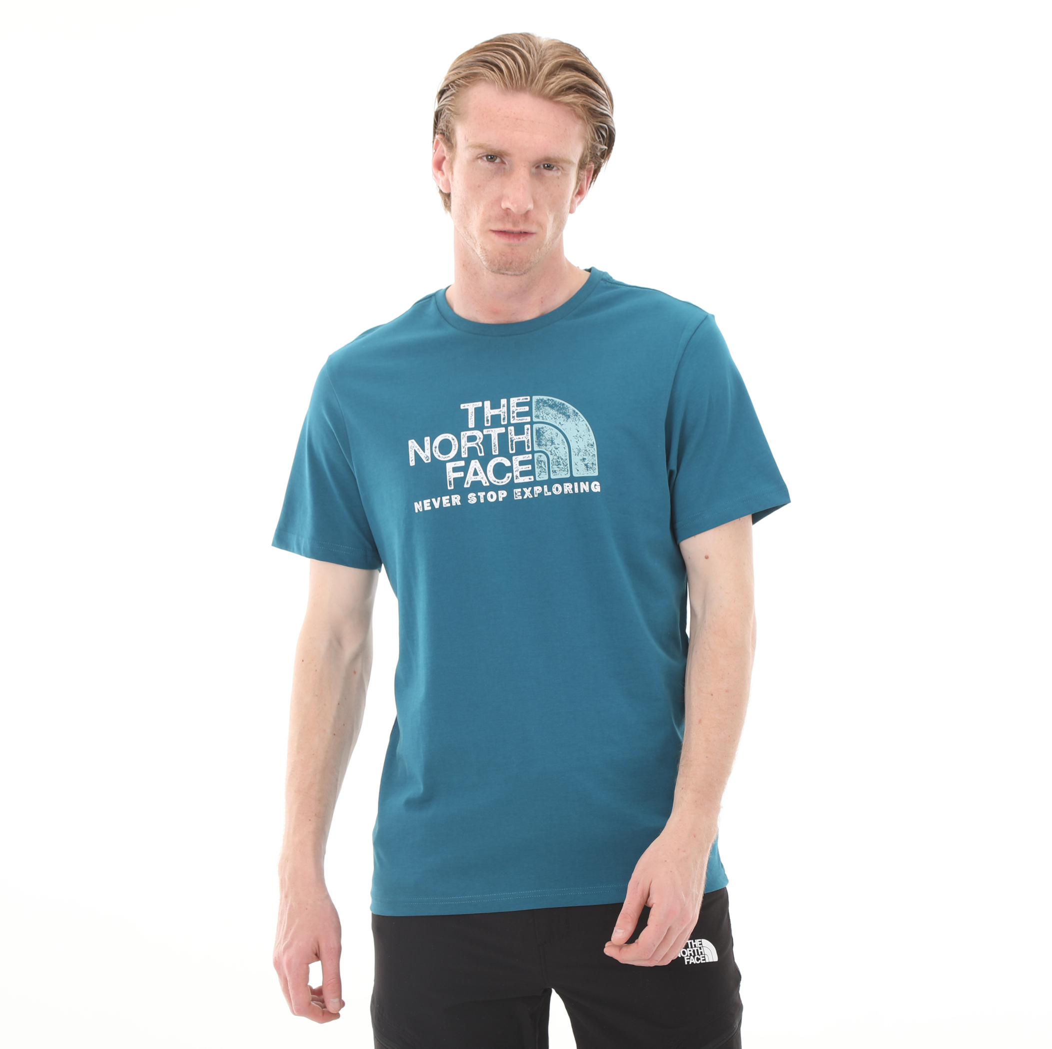 Мужская футболка The North Face M S-S Rust 2 Tee İndigo