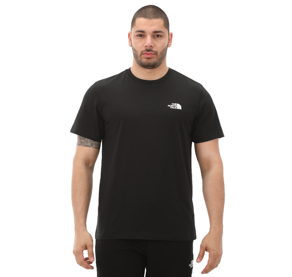 The North Face M S-S Sımple Dome Tee Erkek T-Shirt Siyah The North Face M S-S Sımple Dome Tee Erkek T-Shirt Siyah