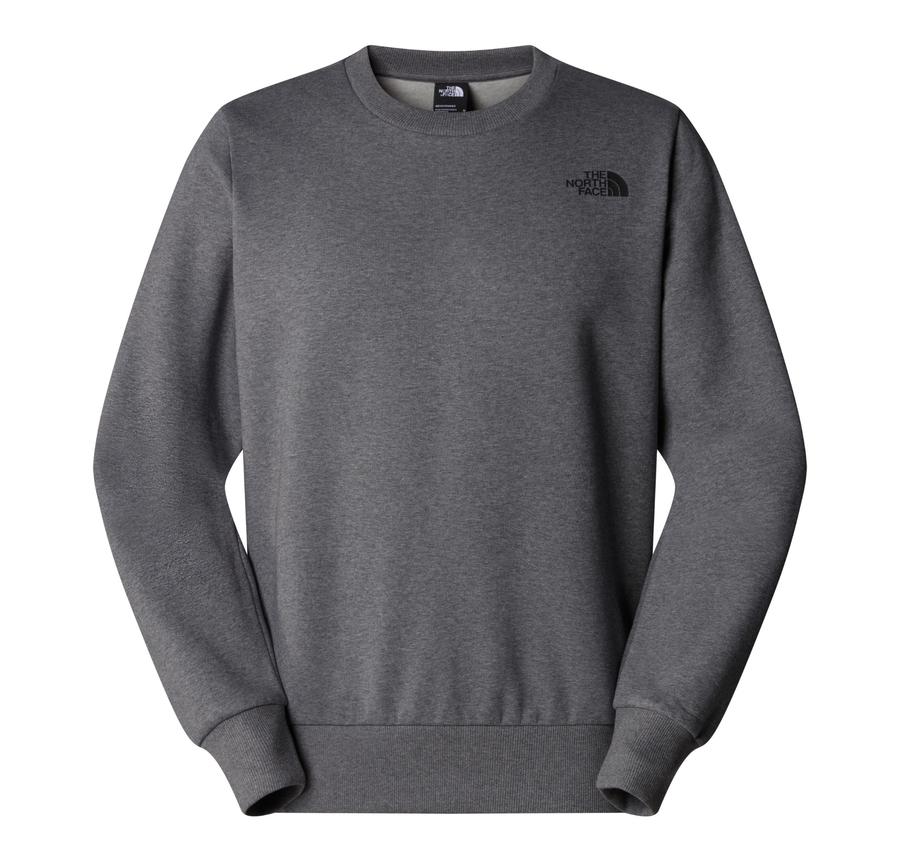 The North Face M Sımple Dome Regular Crew Erkek Sweatshirt Gri The North Face M Sımple Dome Regular Crew Erkek Sweatshirt Gri