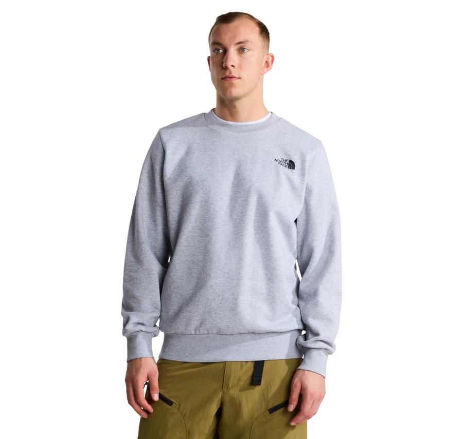 The North Face M Sımple Dome Regular Crew Erkek Sweatshirt Mavi The North Face M Sımple Dome Regular Crew Erkek Sweatshirt Mavi