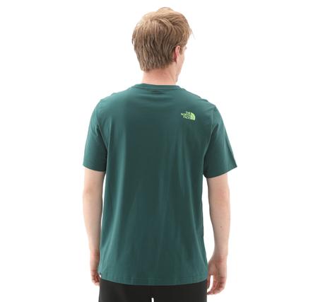 The North Face M Ss Easy Tee Erkek Yeşil