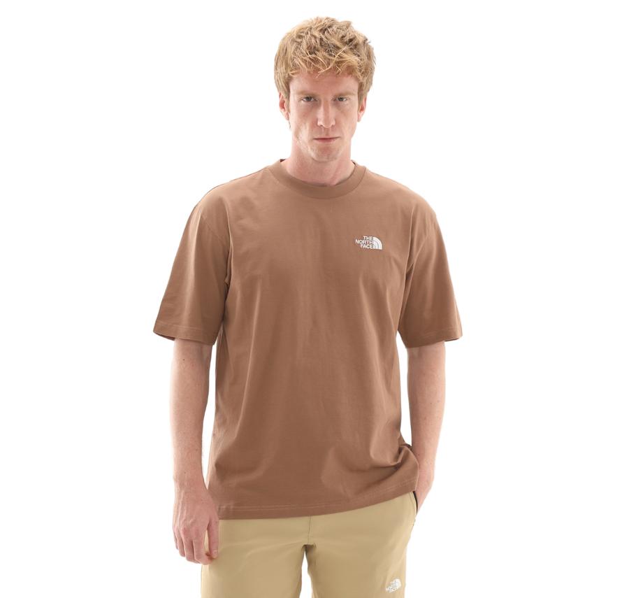 The North Face M Ss Essentıal Oversıze Tee Erkek T-Shirt Kahve The North Face M Ss Essentıal Oversıze Tee Erkek T-Shirt Kahve