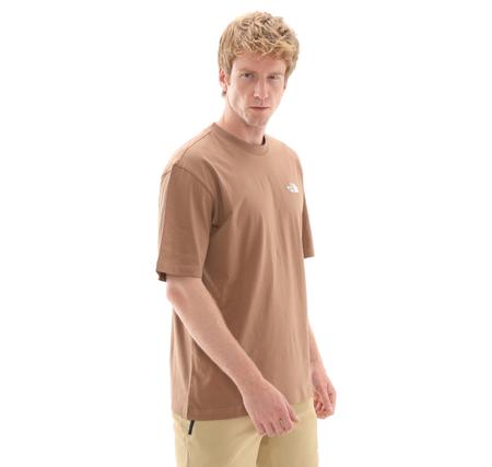 The North Face M Ss Essentıal Oversıze Tee Erkek T-Shirt Kahve