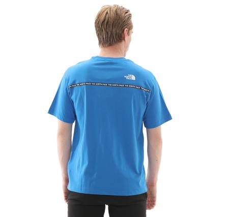 The North Face M Ss Zumu Relaxed Tee Erkek Mavi
