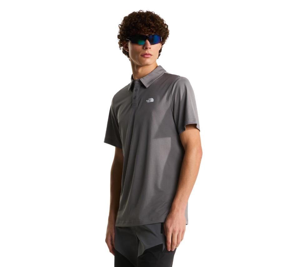 The North Face M Tanken Polo - Eu Erkek T-Shirt Gri The North Face M Tanken Polo - Eu Erkek T-Shirt Gri