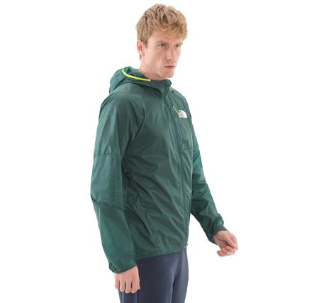 The North Face M Wındstream Shell Erkek Yağmurluk-Rüzgarlık Yeşil