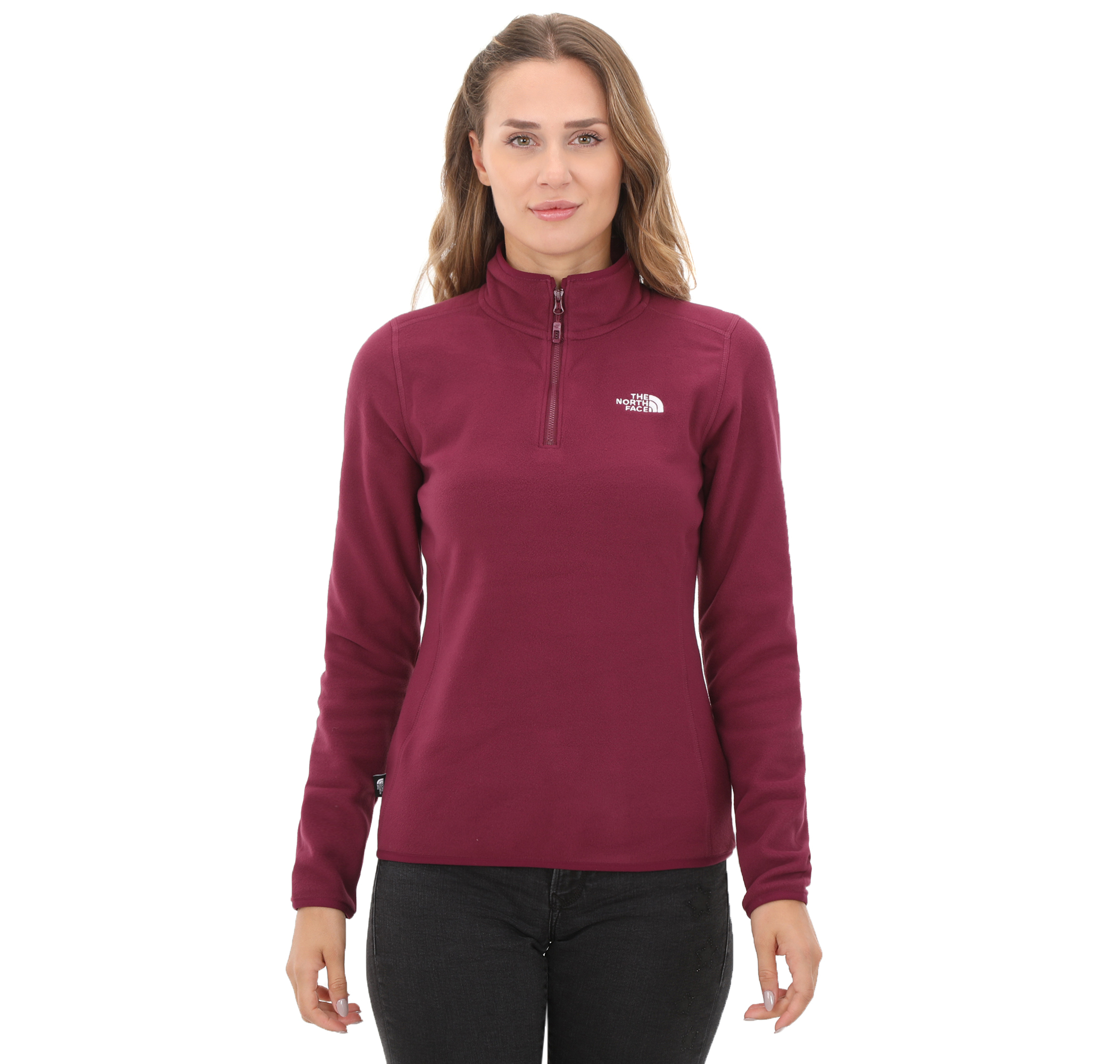 Женская куртка The North Face W 100 Glacier 1-4 Zip Eu