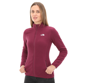 The North Face W 100 Glacıer Fz - Eu Kadın Ceket Bordo