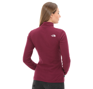 The North Face W 100 Glacıer Fz - Eu Kadın Ceket Bordo