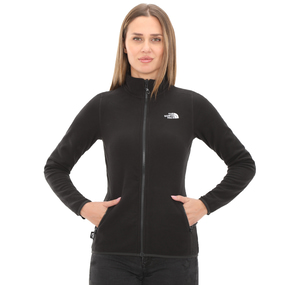 The North Face W 100 Glacıer Fz Kadın Ceket Siyah