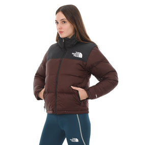 The North Face W 1996 Retro Nuptse Jacket Erkek Mont Bordo