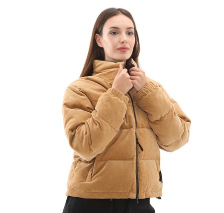 The North Face W 92 Reversıble Nuptse Jacket Kadın Mont Sarı