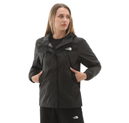 The North Face W Antora Raın Jacket Kadın Ceket Siyah