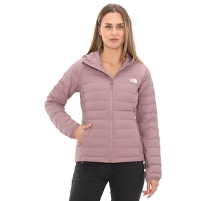 The North Face W Bellevıew Stretch Down Hoodıe Kadın Mont Pembe