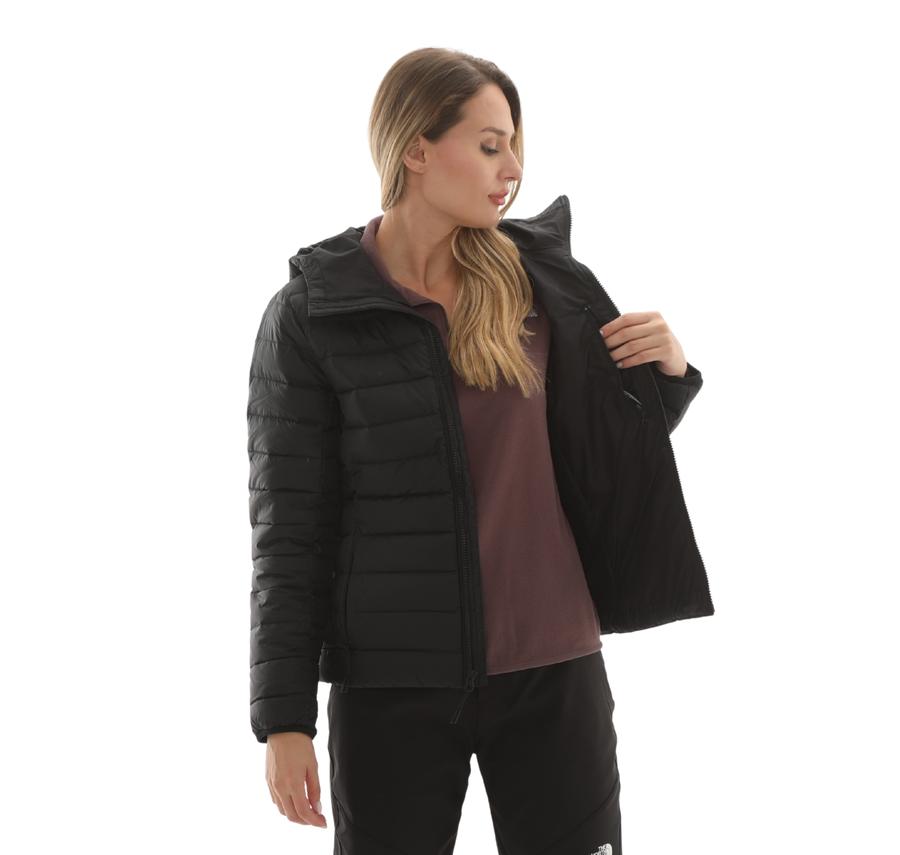 The North Face W Classıc Down Hooded Jacket Kadın Ceket Siyah The North Face W Classıc Down Hooded Jacket Kadın Ceket Siyah
