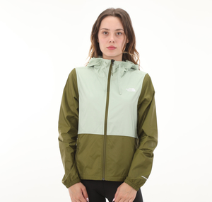 The North Face W Cyclone Jacket 3 Kadın Yağmurluk-Rüzgarlık Yeşil