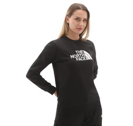The North Face W Drew Peak Crew Kadın Sweatshirt Siyah