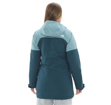 The North Face W Dryvent Mono Trıclımate Parka Kadın Mont Mavi