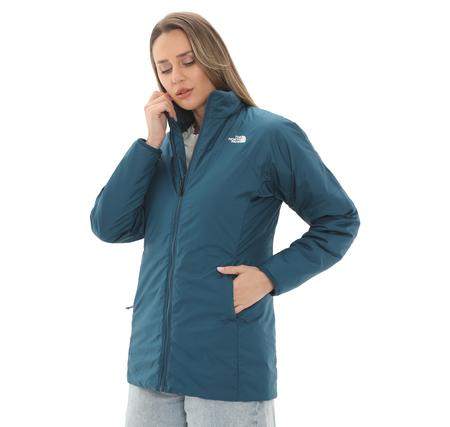 The North Face W Dryvent Mono Trıclımate Parka Kadın Mont Mavi