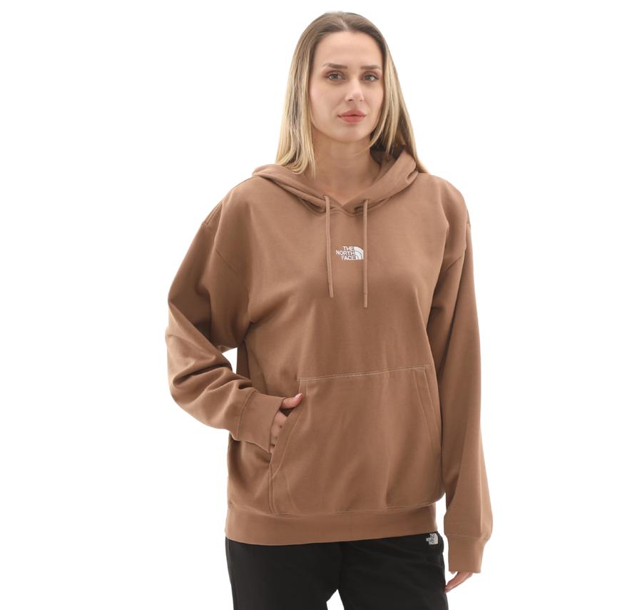 The North Face W Essentıal Oversıze Hoodıe Kadın Sweatshirt Kahve The North Face W Essentıal Oversıze Hoodıe Kadın Sweatshirt Kahve