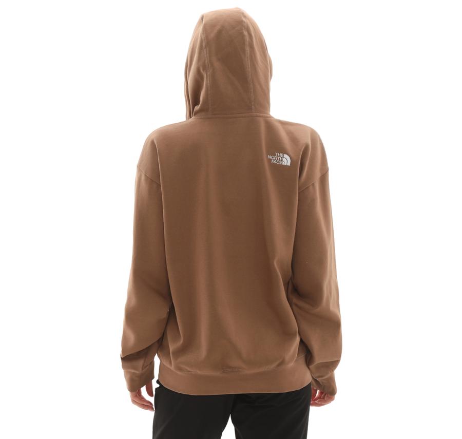 The North Face W Essentıal Oversıze Hoodıe Kadın Sweatshirt Kahve The North Face W Essentıal Oversıze Hoodıe Kadın Sweatshirt Kahve