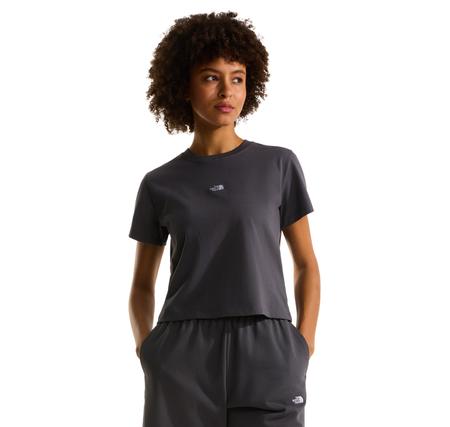 The North Face W Essentıal Regular Short Sleeve Cutıe T Kadın T-Shirt Gri