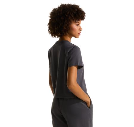 The North Face W Essentıal Regular Short Sleeve Cutıe T Kadın T-Shirt Gri