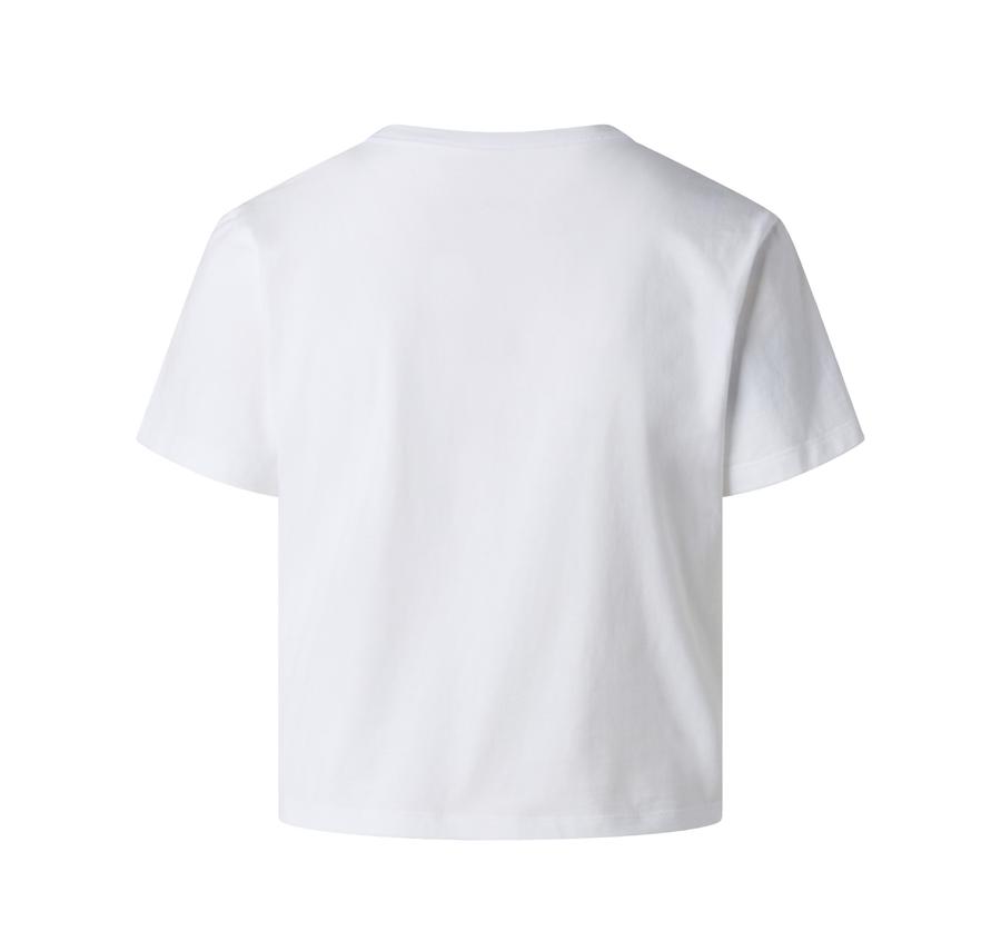 The North Face W Essentıal Regular Short Sleeve Cutıe T Kadın T-Shirt Beyaz The North Face W Essentıal Regular Short Sleeve Cutıe T Kadın T-Shirt Beyaz