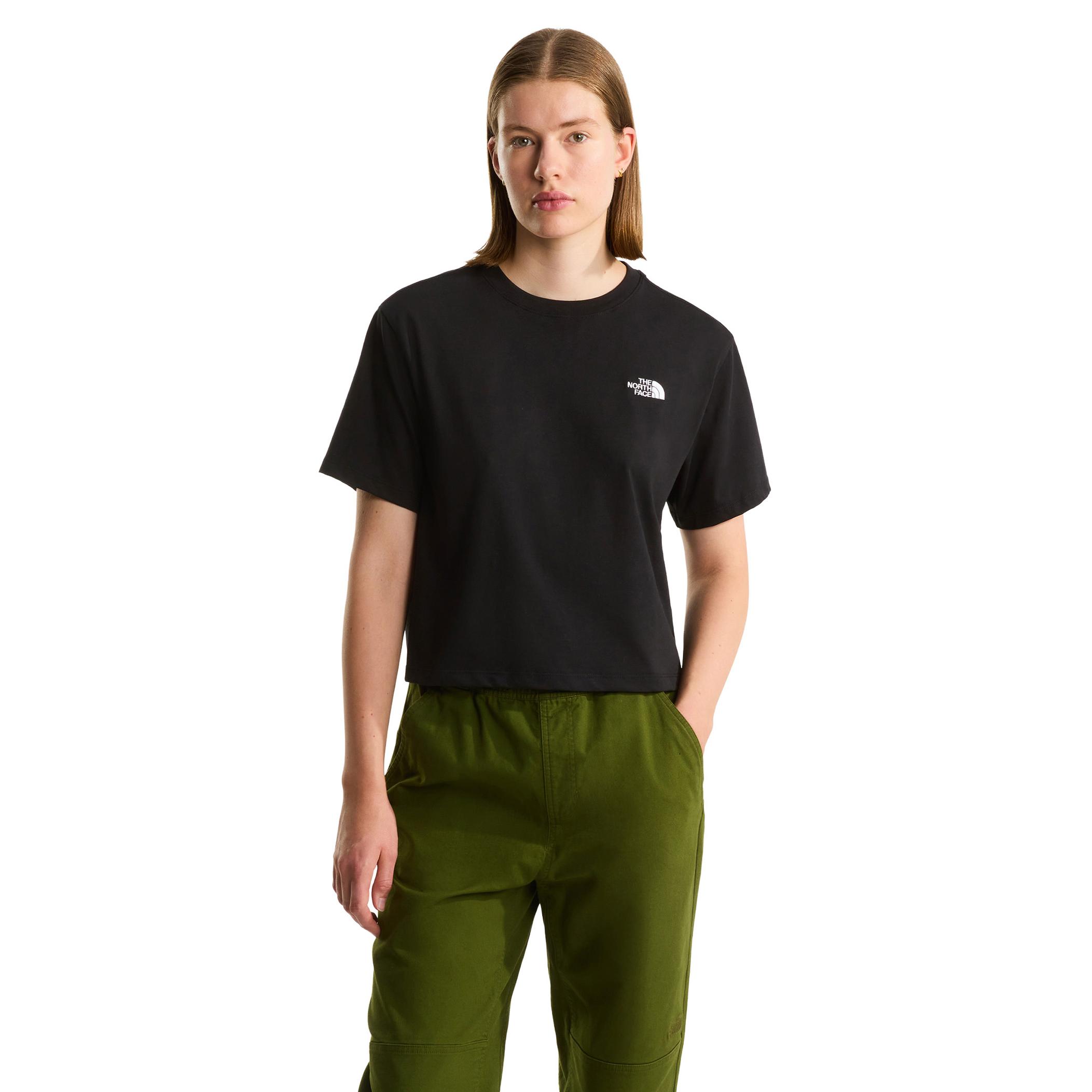 Женская футболка The North Face W Evolution Simple Dome Crop Rlx Ss Tee