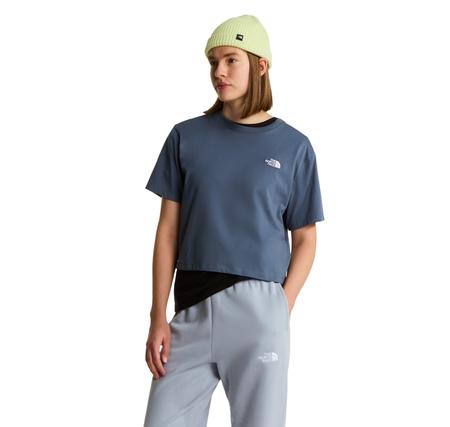 The North Face W Evolutıon Sımple Dome Crop Rlx Ss Tee Kadın T-Shirt