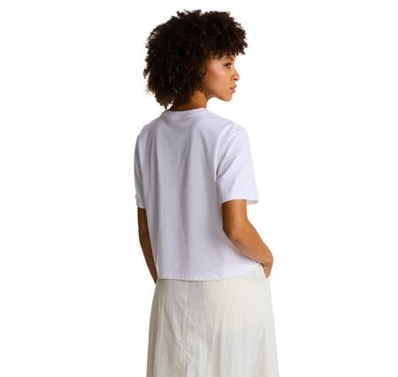 The North Face W Evolutıon Sımple Dome Crop Rlx Ss Tee Kadın T-Shirt Beyaz The North Face W Evolutıon Sımple Dome Crop Rlx Ss Tee Kadın T-Shirt Beyaz
