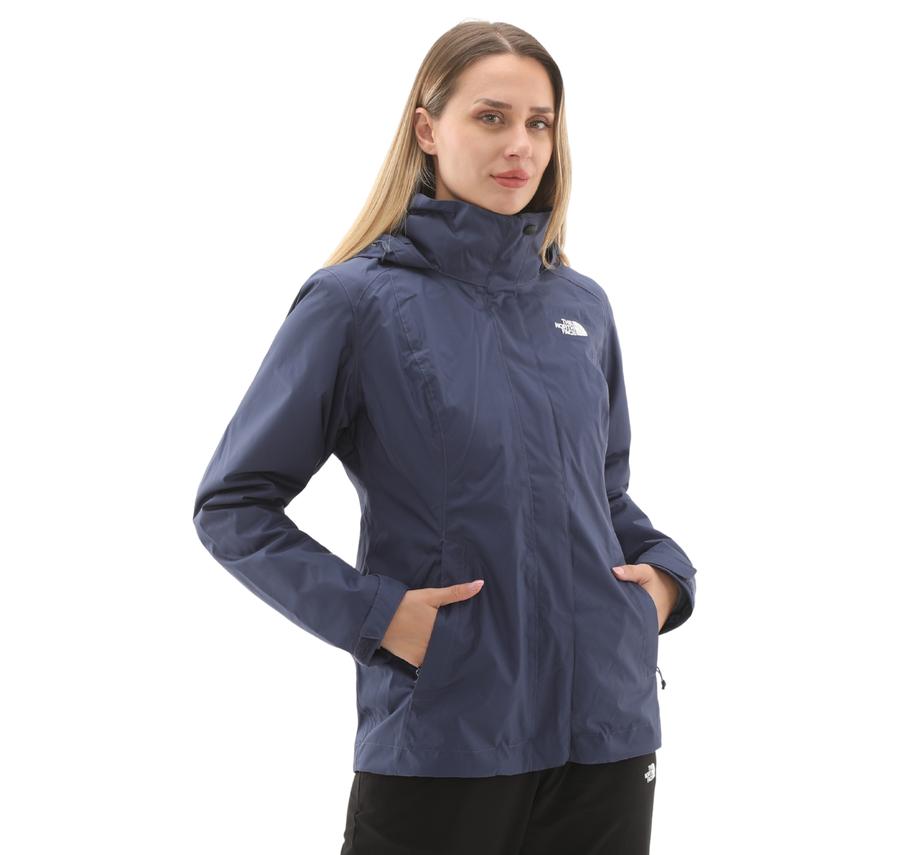The North Face W Evolve Iı Trıclımate Jacket - Eu Kadın Mont Mavi The North Face W Evolve Iı Trıclımate Jacket - Eu Kadın Mont Mavi