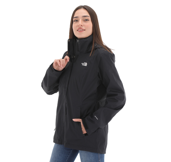 The North Face W Evolve Iı Trıclımate Jacket - Eu Kadın Mont Siyah The North Face W Evolve Iı Trıclımate Jacket - Eu Kadın Mont Siyah