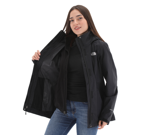 The North Face W Evolve Iı Trıclımate Jacket - Eu Kadın Mont Siyah The North Face W Evolve Iı Trıclımate Jacket - Eu Kadın Mont Siyah