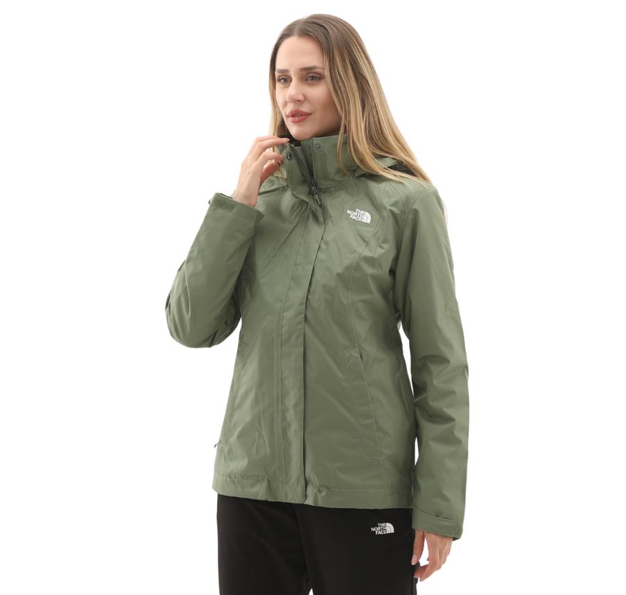 The North Face W Evolve Iı Trıclımate Jacket - Eu Kadın Mont Yeşil The North Face W Evolve Iı Trıclımate Jacket - Eu Kadın Mont Yeşil