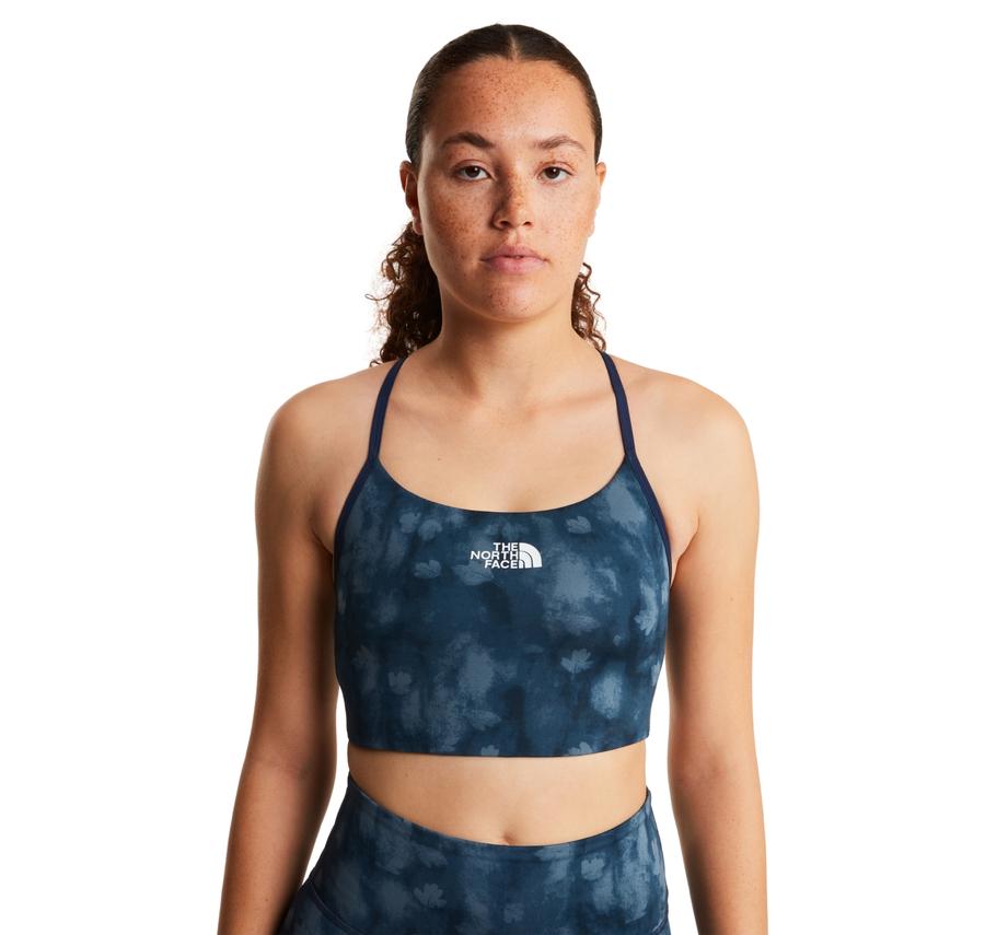 The North Face W Flex Bra - Prınt Kadın Büstiyer Lacivert The North Face W Flex Bra - Prınt Kadın Büstiyer Lacivert