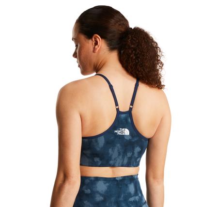 The North Face W Flex Bra - Prınt Kadın Büstiyer Lacivert