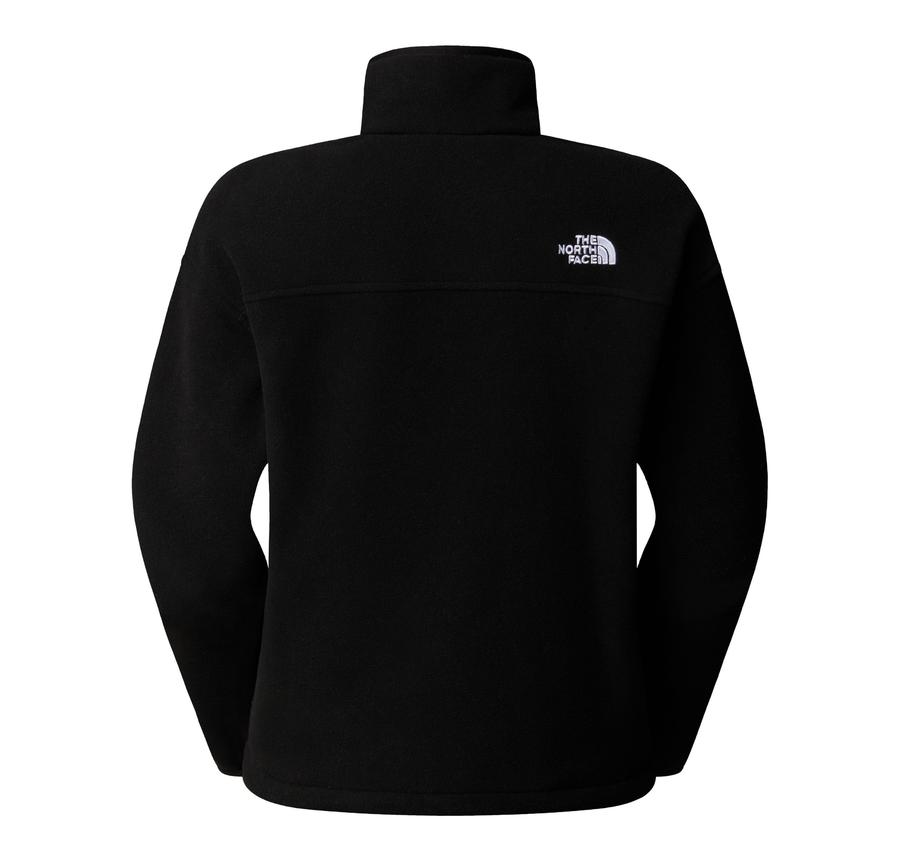 The North Face W Glacıer Fleece 1-2 Zıp Short Jacket Kadın Ceket Siyah The North Face W Glacıer Fleece 1-2 Zıp Short Jacket Kadın Ceket Siyah