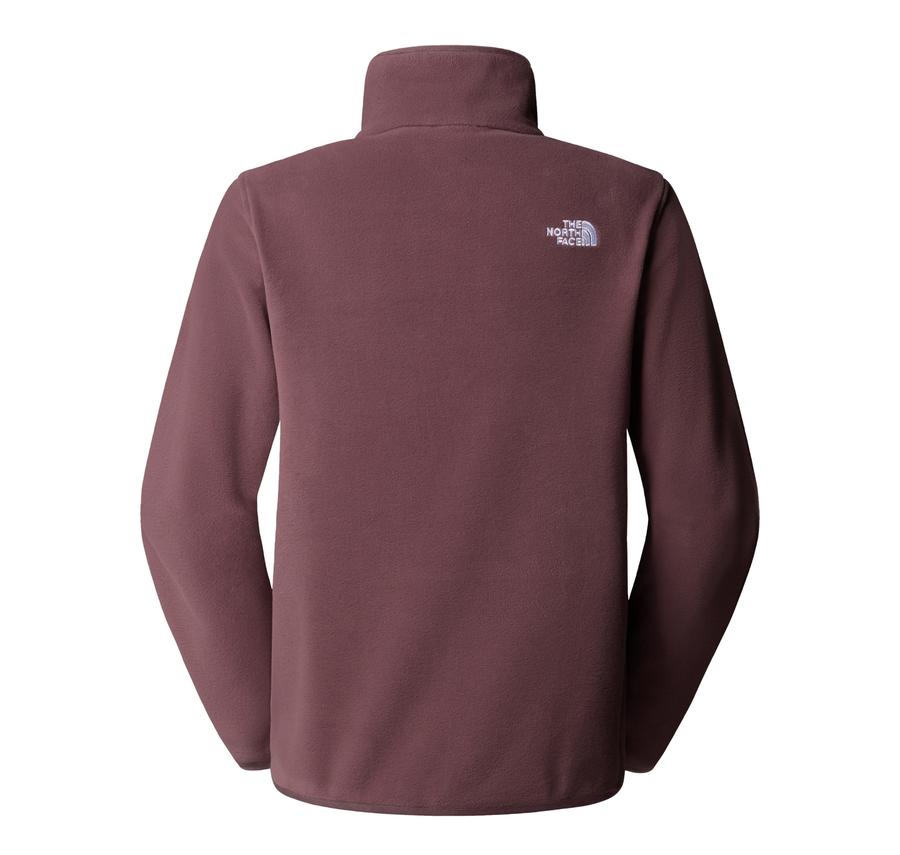 The North Face W Glacıer Fleece 1-4 Zıp Jacket Kadın Sweatshirt Mor The North Face W Glacıer Fleece 1-4 Zıp Jacket Kadın Sweatshirt Mor